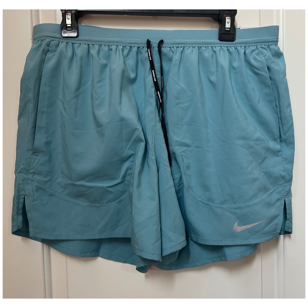 Nike Challenger 5 Inch Running Shorts Mens XL Teal Blue MSRP$58 New